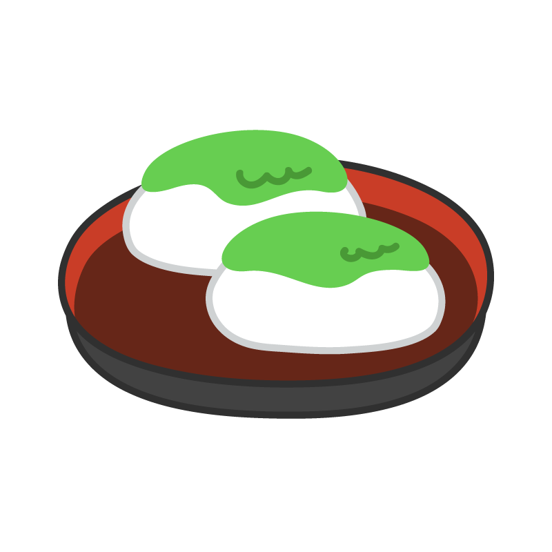 ずんだ餅だよ！